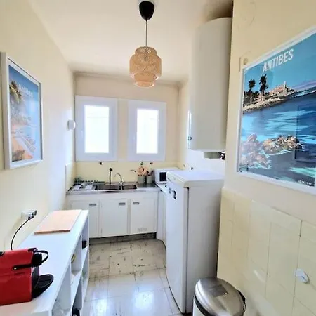 Cozy Studio, Sea View, Old Town, Near Beaches Antibes Extérieur photo